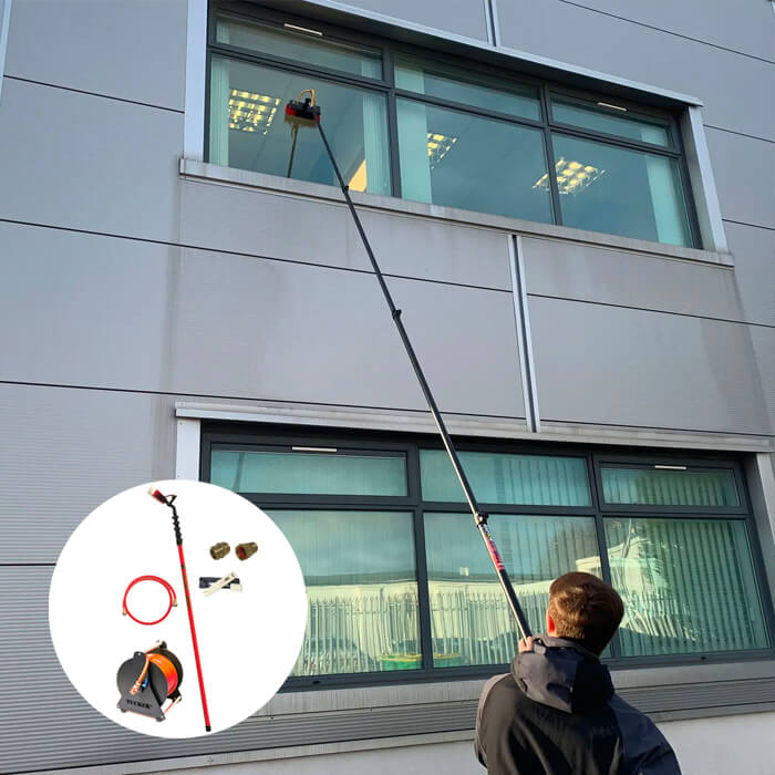 spazzola telescopica idropulitrice